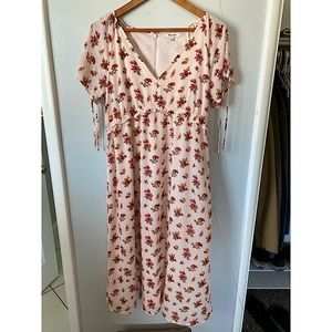 💕 Madewell Floral Midi Dress 💕